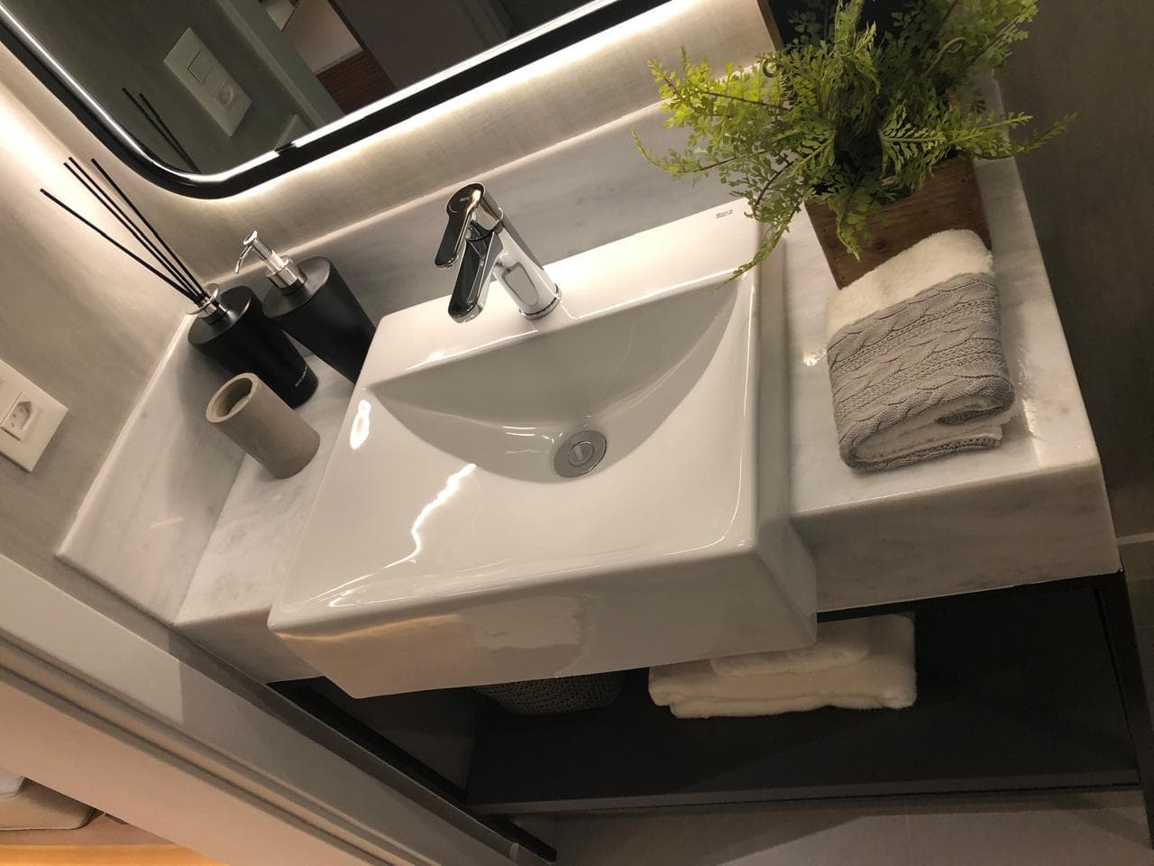 Bancada de lavabo